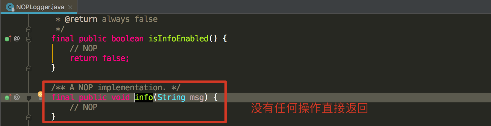 slf4j-16-NOPLogger-info
